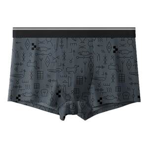 
Antarctic men's underwear pure cotton antibacterial 2025 new flat corner boy sports breathable large-size boxer shorts