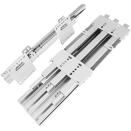 High and Deep Cabinet Heavy-Duty Floor Slide Hydraulic Damping Guide ...