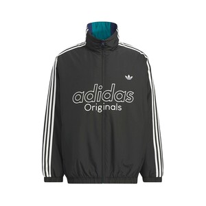 
adidas Adidas clover winter new warm double-sided sports loose men's short cotton jacket KS5954