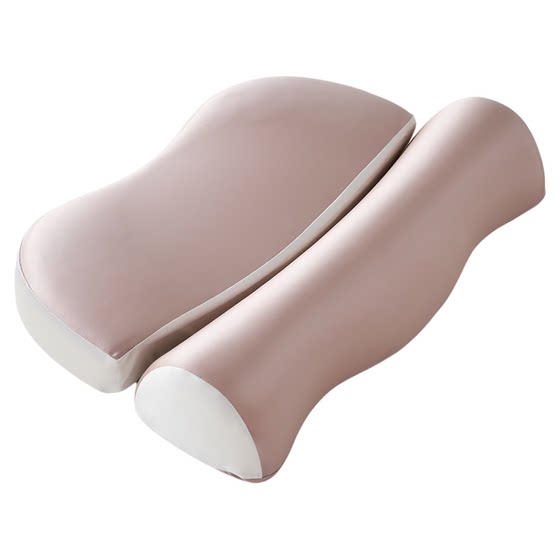 Zero-pressure memory foam pillow, cervical vertebra sleep aid, special sleeping neck pillow core for adults, one pair only for single person home use