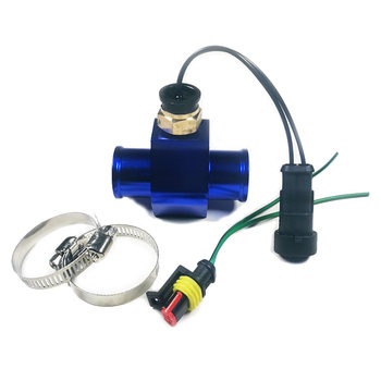 Car modified water temperature sensor fan temperature control switch
