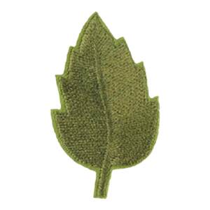 
Leaf cloth patch for children's clothes repair subsidy iron-on embroidery patch patch for down jacket pants broken copper small applique