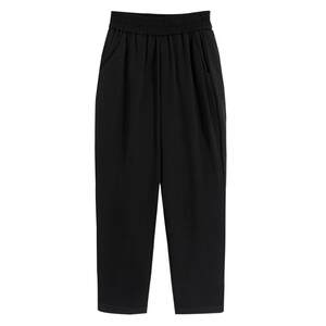 
Suit radish pants for women in autumn and winter large size loose fat mm high waist slim fat girl casual women cigarette tube harem pants