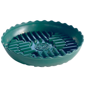 
Breathable flower pot tray base household thickened resin flower pot pad potted green plant water tray anti-rot root bottom