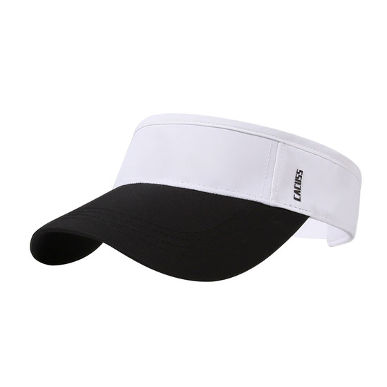 
CACUSS hat women's summer sports sun protection hat outdoor quick-drying empty top hat running contrast tennis hat sun hat