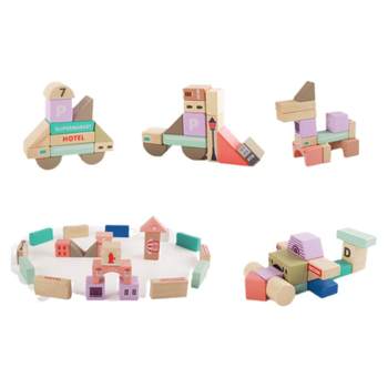 Wooden early childhood education assembled educational toys for infants and young children