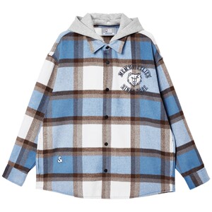 
[NBA Joint Style Grizzlies] Jack Jones Men's Spring Shirt Jacket Exquisitely Embroidered Versatile Hood