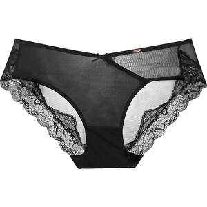 
Greer French lace underwear women's new breathable, comfortable and sexy women's mid-low waist briefs