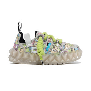 OETZI Iceman Oz Canvas Shoes for Women in Spring and Autumn Iceberg Jelly Shoes Graffiti Ugly Sweet Shoes Ins Trendy Counter Same Model