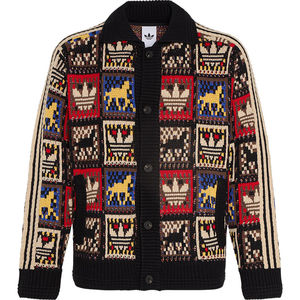 
[Self-operated] Adidas Li Xian's same style New Year's lazy style knitted sweater jacket KR2801