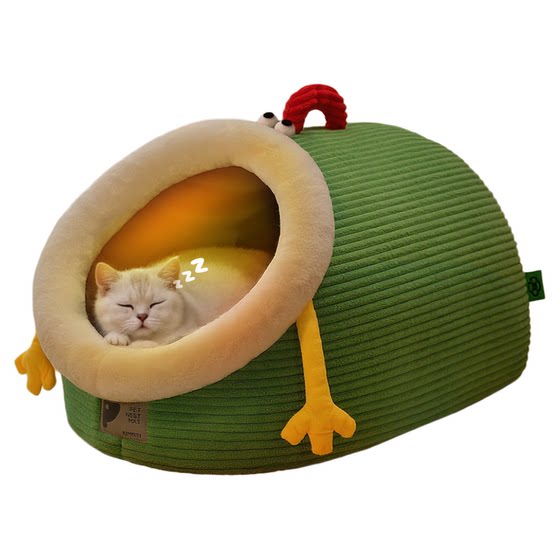 
Cat kennels are warm in winter, semi-enclosed cat houses for cats to sleep in, cat houses for all seasons, kennels and pet supplies