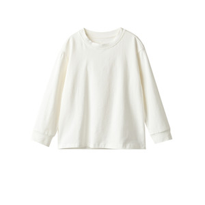 
Children's cuffed long-sleeved T-shirts, boys' and girls' round-neck bottoming shirts, pullover tops 180 youth spring and autumn children's clothing