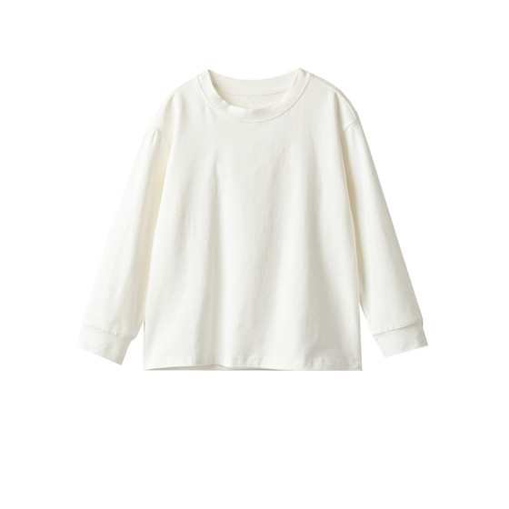 
Children's cuffed long-sleeved T-shirts, boys' and girls' round-neck bottoming shirts, pullover tops 180 youth spring and autumn children's clothing