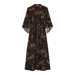 
MAX/Co. Women's summer loose crepe de chine printed floral shirt dress long skirt 6226114102