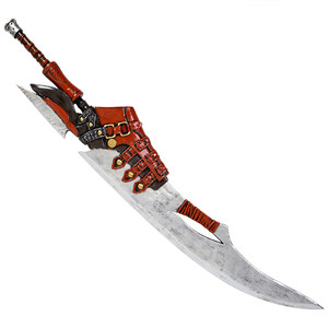
Monster Hunter Wilderness Lone Bird Hunter Weapon Hope Great Sword 1 to 1 Period Hebei Great Sword COS Game Sword Props