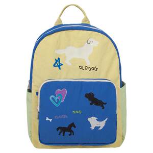Yizistore original color -colored cartoon animal shoulder bag female junior high school student school bag computer travel backpack