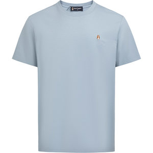 [Smooth and Breathable] Hush Puppies Men's Wear 2026 Summer Basic Versatile Short-Sleeved T-Shirt Casual Sports Half-Sleeved Men