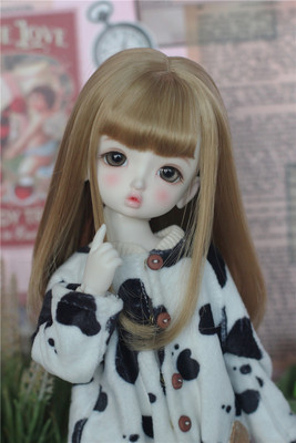 taobao agent [Kaka Planet] 3 points, 4 minutes, 6 minutes 6 minutes, BJD wig fake hair high -temperature silk big pear and shoulders