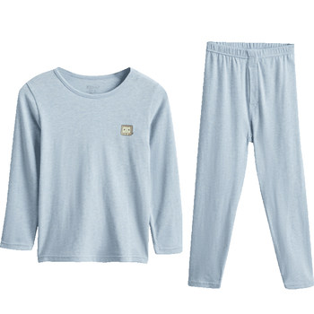 Red Sanlong Marshmallow Children Autumn Clothing Autumn Pants Set
