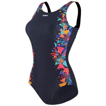 
Zoke's new one-piece flat-angle swimsuit for women conservatively and slim