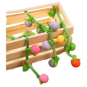 
Telescopic Spring Tomato Funny Stick Cat Toy Self-Happiness and Boredom Relief Artifact Cat Mint Kittens and Young Cats Consume Physical Energy