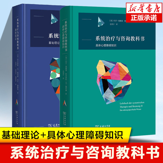 系统治疗与咨询教科书：具体心理障碍知识(精)+基础理论 [德]约亨·施魏策 著 系统治疗领域教科书心理障碍治疗心理健康心理学书籍