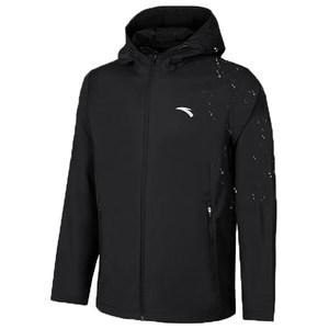 
ANTA Jacket Men's Hooded 2026 New Spring and Autumn Woven Water-Repellent Jacket Flagship Store Sportswear