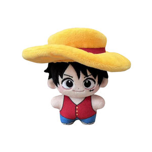
One Piece Luffy Cotton Doll Peripheral Ace Sanji Nunu Body Doll Zoro Plush Doll School Bag Pendant