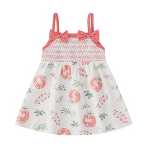 
[7A Antibacterial] Girls summer dress baby cute suspender princess skirt children summer dress fashionable children's skirt