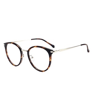 
Black anti-blue light myopia glasses men's trendy frame women Korean version color change mirror with a large face black frame glasses frame