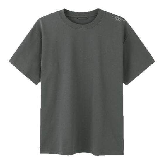
Tufted 26 T-shirt spring and summer 240G cotton-feel short-sleeved men's sweat-absorbent antibacterial inner layer loose round neck half-sleeve