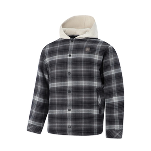 
Li Ning Fanwu 2026 Spring New Loose Men's Jacket Warm Hooded Sports Trendy Cotton Clothes AFMW001