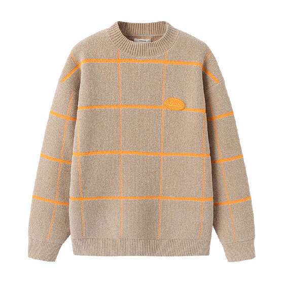 
Balabala children's clothing children's sweaters boys new winter pullover bottoming shirt striped sweater thickened sweater