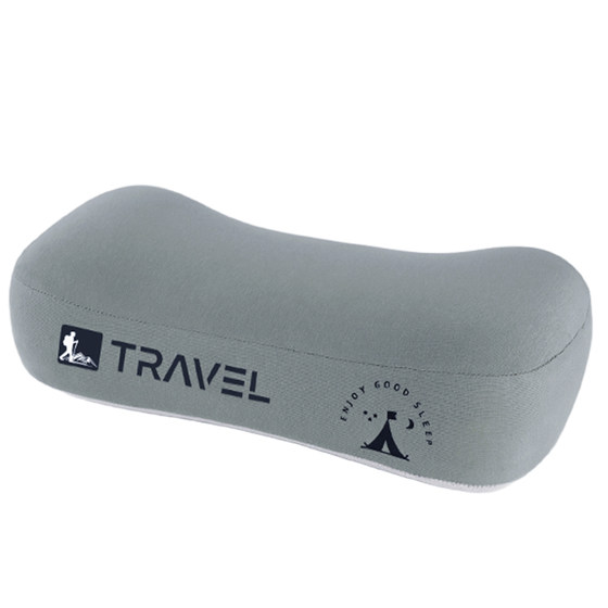 
Portable pillows for travel and business trips outdoor camping hotel sleeping neck pillow adult office lunch break sleeping pillow