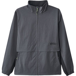 
Skechers/Skechers genuine sports and leisure new men's stand collar loose retro woven outdoor jacket