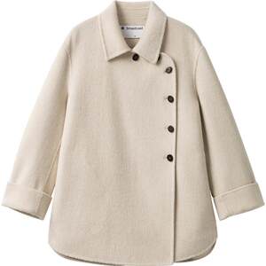 
The same New Year red short wool coat for women in the Bo Shopping Mall 24 autumn and winter loose slimming jacket BDR4AD3713