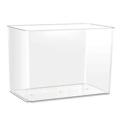 Fish tank living room small household white hot plastic