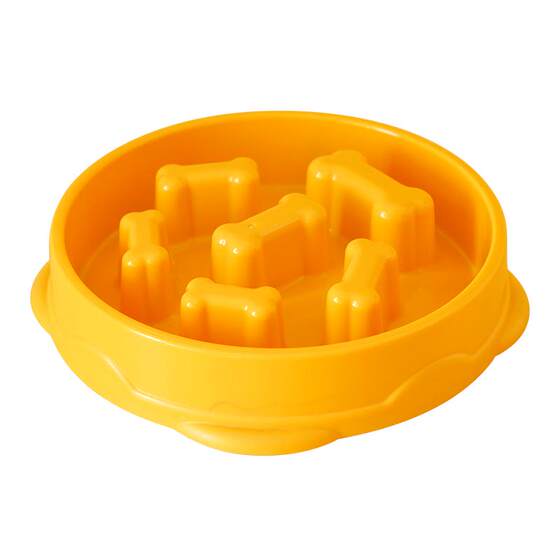 
Mango Mango dog slow food bowl anti-knock over dog bowl slow food bowl rice bowl medium and large dog anti-choking bowl slow food bowl