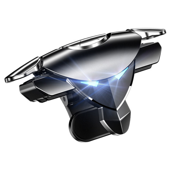 Chicken-eating artifact, automatic press-and-grab auxiliary device, Delta mobile game peripherals, mobile phone game controller connector, e-sports special pressure gun, mechanical button equipment, full set of alloy buttons, six-finger and four-finger