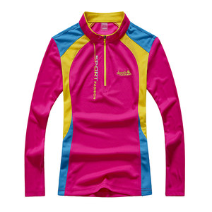 Outdoor Speed T -shirt Short -sleeved Female Speed Dry Sports Running Long Sleeve Sleepless and Permanent Summer Loose Spiring