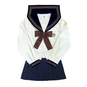 
Chelizi jk original [Xingyazhong] Japanese college style cardigan sweater jacket sailor suit skirt suit for women