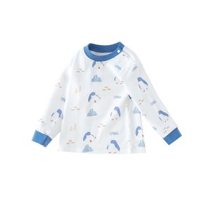 
Children's autumn clothing tops baby pure cotton bottoming shirt outer wear long-sleeved T-shirt spring and autumn boys 2026 new spring clothing