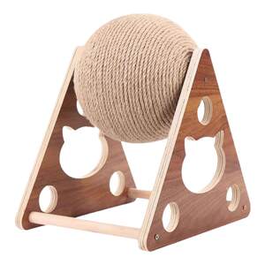 
Cat toys wear-resistant cat scratching ball cat cat claw board vertical sisal ball cat scratching board cat crawling rack integrated pet supplies