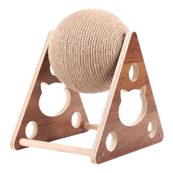 
Cat toys wear-resistant cat scratching ball cat cat claw board vertical sisal ball cat scratching board cat crawling rack integrated pet supplies