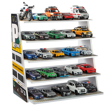 Toy car model storage garage