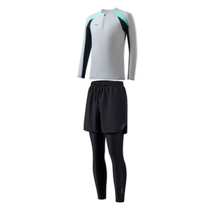 
Li Ning men's swimsuit long-sleeved sunscreen trousers snorkeling suit men's adult suit teenager surfing jellyfish suit