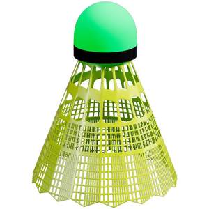 Luminous badminton plastic windproof and light-resistant outdoor training outdoor nylon night fluorescent luminous ball set