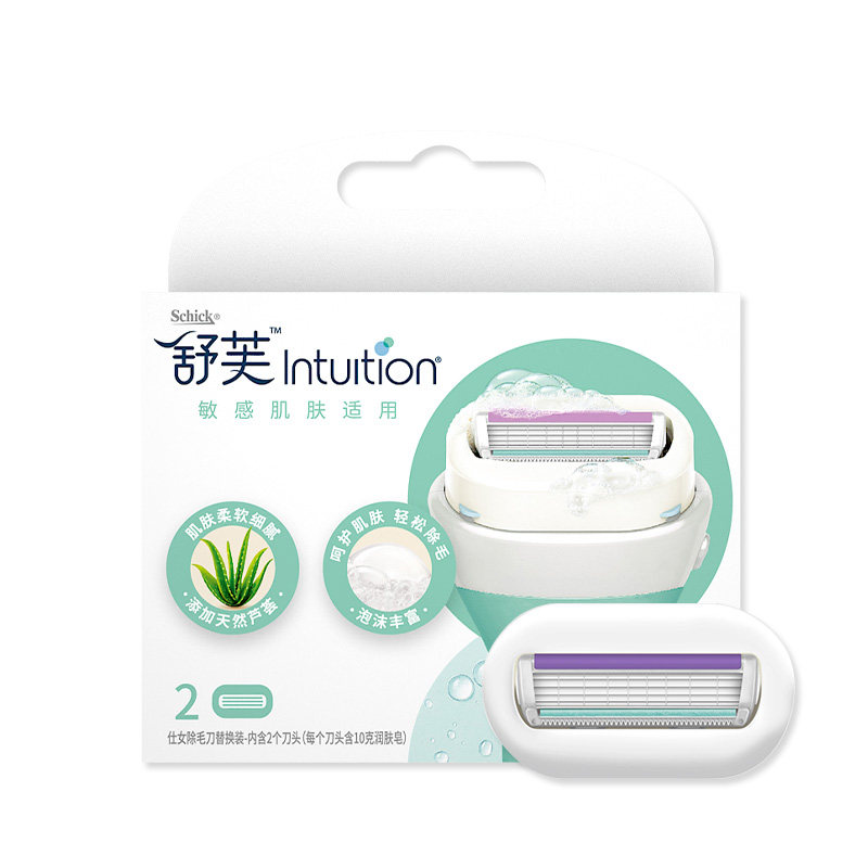 Intuition Razor Head Schick Women's Intuition Razor Replacement Heads - 4 Layer Blade