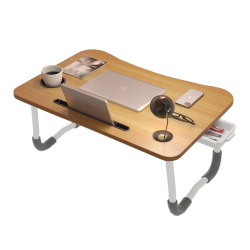 Bed desk foldable small table dormitory study laptop folding table lazy home bay window table