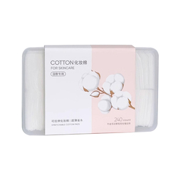 Miniso Famous Brand Stretchable Wet Makeup Cotton Thin Makeup Remover Cotton Clean Water-saving Facial Eye And Lip Tissue